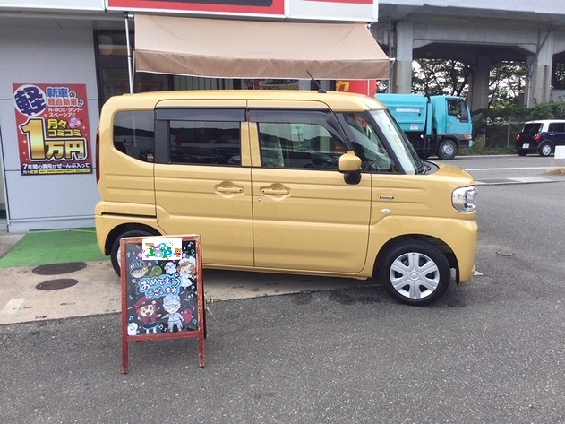 福岡市東区T様　スペーシアご納車のイメージ画像｜福岡市・糟屋郡カーリース専門店ならフラット７城南・西新・久山