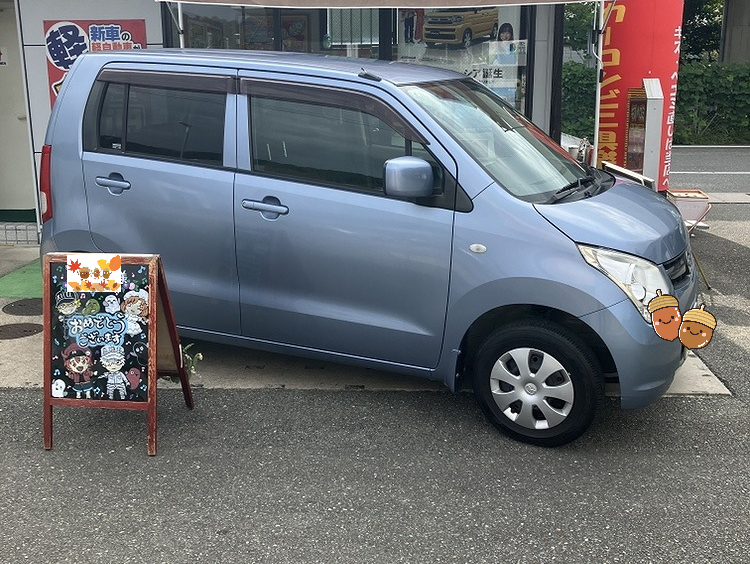 福岡市東区Y様　AZワゴンご納車｜福岡市・糟屋郡カーリース専門店ならフラット７城南・西新・久山