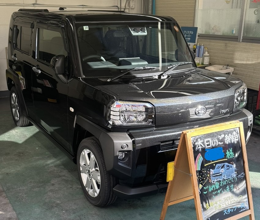 福岡市早良区　H様　タフトご納車のイメージ画像｜福岡市・糟屋郡カーリース専門店ならフラット７城南・西新・久山