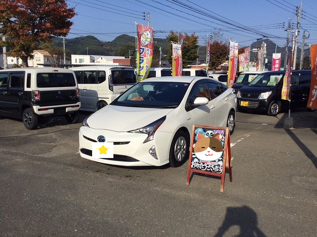 福岡市東区D様　プリウスご納車のイメージ画像｜福岡市・糟屋郡カーリース専門店ならフラット７城南・西新・久山