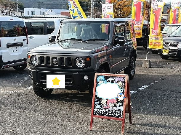 糟屋郡粕屋町H様　ジムニーご紹介のイメージ画像｜福岡市・糟屋郡カーリース専門店ならフラット７城南・西新・久山